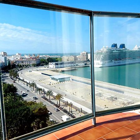 Апартаменты Skyline - Penthouse With 50M2 Private Terrace And Stunning Views Кадис Экстерьер фото